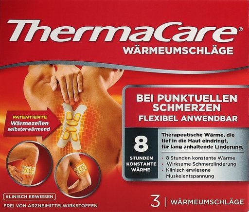 THERMACARE punktuelle Schmerzen Patch 3 Stk