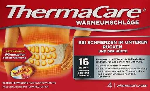THERMACARE Rücken Patch (n) 4 Stk