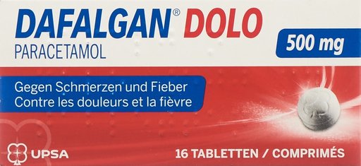 DAFALGAN Dolo Tabl 500 mg 16 Stk
