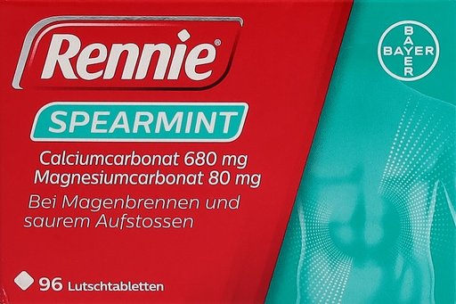 RENNIE Spearmint Lutschtabl 96 Stk