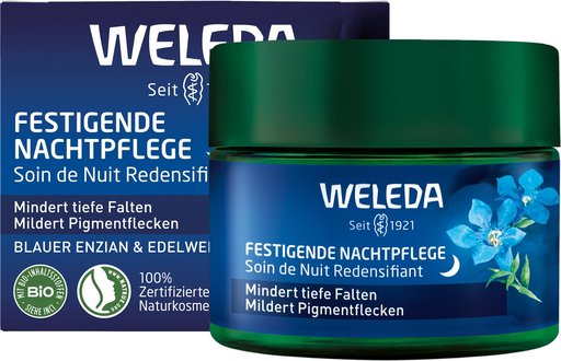 WELEDA Nachtpflege festigend bl Enz&Edelw 40 ml