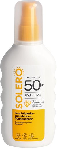 SOLERO Sonnenspray feuchtigk SPF50+ 200 ml