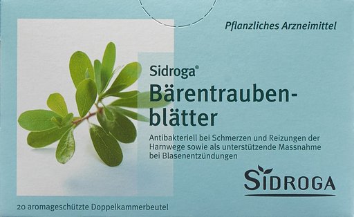 SIDROGA Bärentraubenblätter 20 Btl 2 g