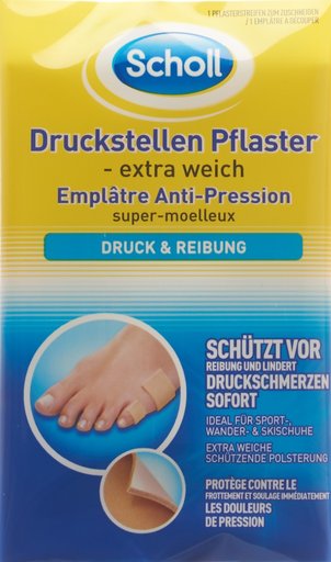 SCHOLL Druckstellen Pflaster extra weich