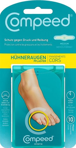 COMPEED Hühneraugenpflaster M 10 Stk