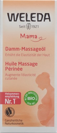 WELEDA MAMA Damm-Massageöl Glasfl 50 ml