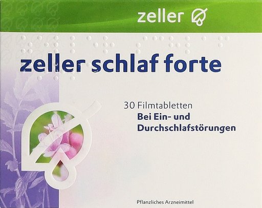 ZELLER Schlaf forte Filmtabl 30 Stk
