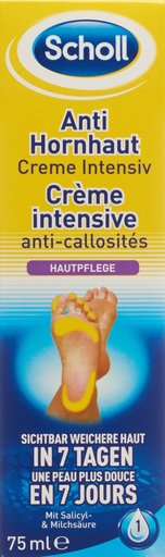 SCHOLL Anti-Hornhaut Creme Intensiv Tb 75 ml