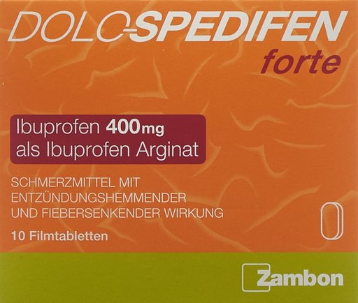 DOLO SPEDIFEN forte Filmtabl 400 mg 10 Stk