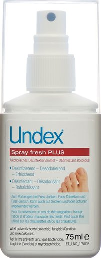 UNDEX Spray fresh PLUS 75 ml