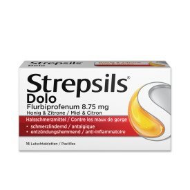 STREPSILS Dolo Lutschtabl 16 Stk