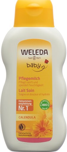 WELEDA BABY Pflegemilch Calendula Fl 200 ml