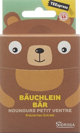SIDROGA TEExpress Bäuchlein Bär 15 Btl 0.3 g