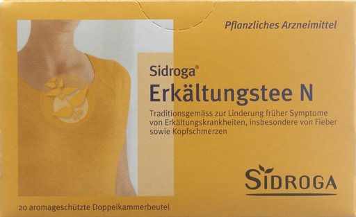 SIDROGA Erkältungstee N 20 Btl 2 g
