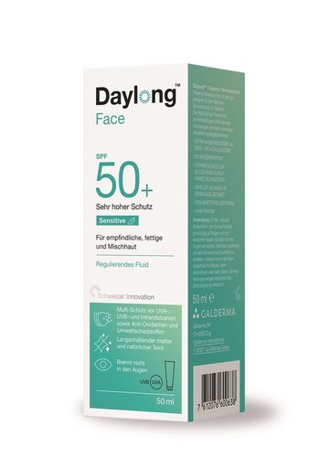DAYLONG Sensitive Face Fluid reg SPF50+ 50 ml
