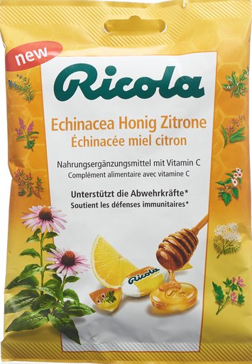 RICOLA Bonbons Echinacea Honig Zitr mZ Btl 75 g