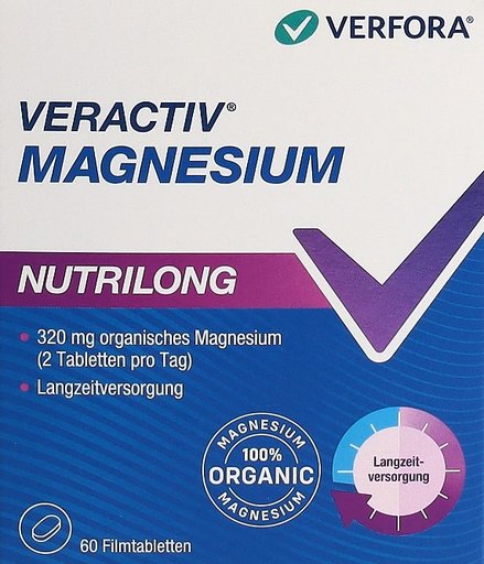 VERACTIV Magnesium Nutrilong Tabl 60 Stk