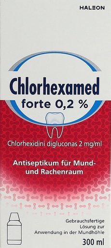 CHLORHEXAMED forte Lös 0.2 % Petfl 300 ml