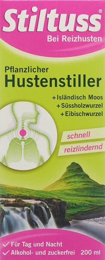 STILTUSS Pflanzlicher Hustenstiller Sirup 200 ml