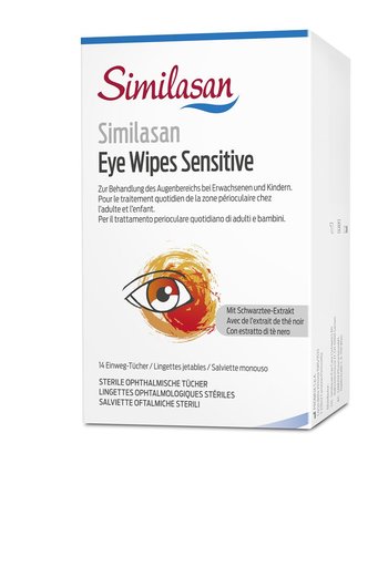 SIMILASAN Eye Wipes Sensitive Btl 14 Stk