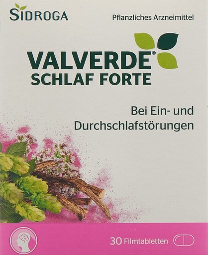 VALVERDE Schlaf forte Filmtabl (neu) 30 Stk