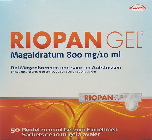 RIOPAN GEL 800 mg 50 Btl 10 ml