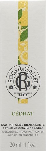 ROGER GALLET CEDRAT Eau Parfumée 30 ml