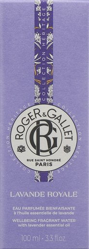 ROGER GALLET LAVANDE Eau Parfumée Bienfaits 100 ml