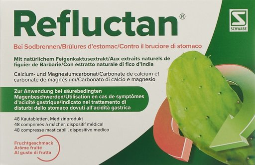 REFLUCTAN Kautabl Frucht Blist 48 Stk