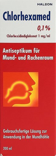 CHLORHEXAMED Lös 0.1 % Fl 200 ml