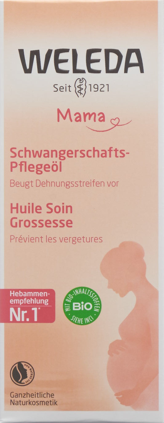 WELEDA MAMA Pflege-Öl Schwangerschaft Disp 100 ml