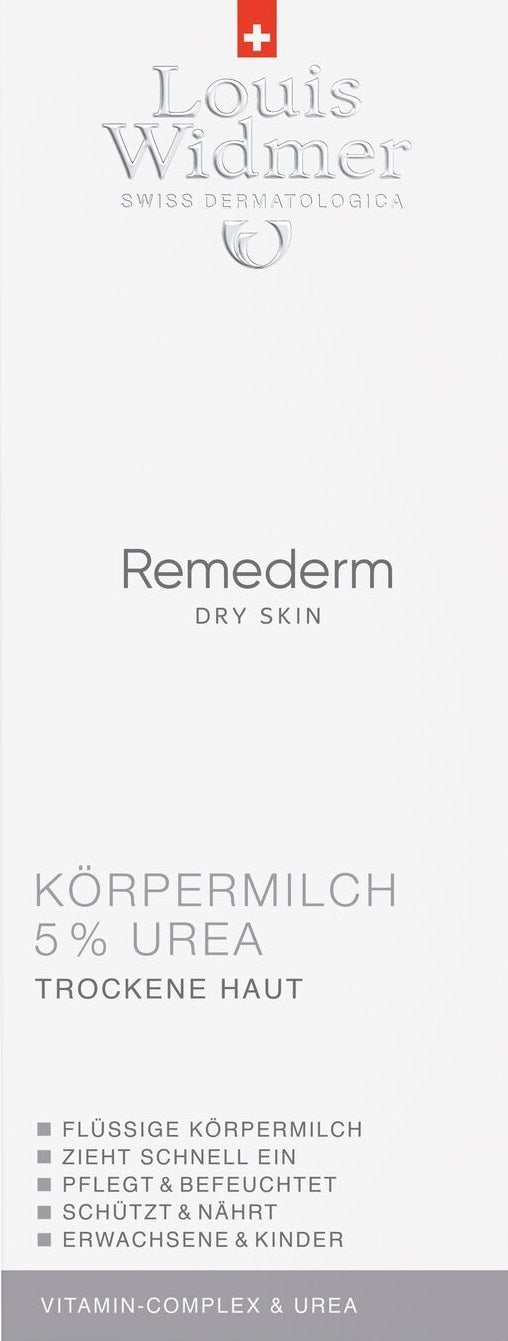 WIDMER Remederm Körpermilch 5% Urea parf 200 ml