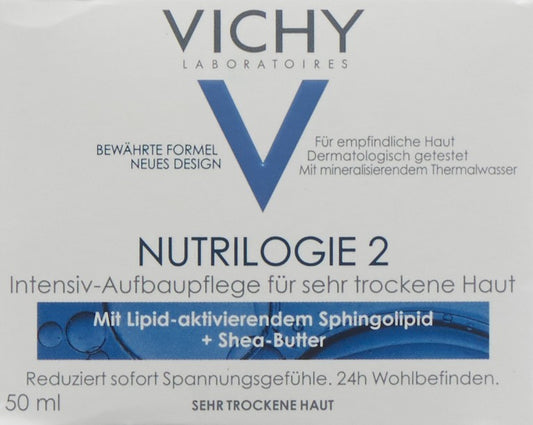 VICHY Nutrilogie 2 Crème sehr trockene Haut 50 ml
