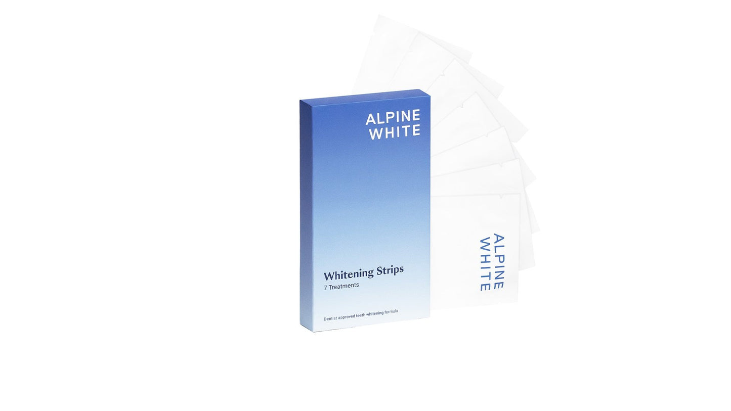 ALPINE WHITE Whitening Strips für 7 Anwendungen
