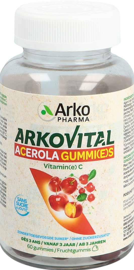 ARKOVITAL Acérola Gummies Ds 60 Stk