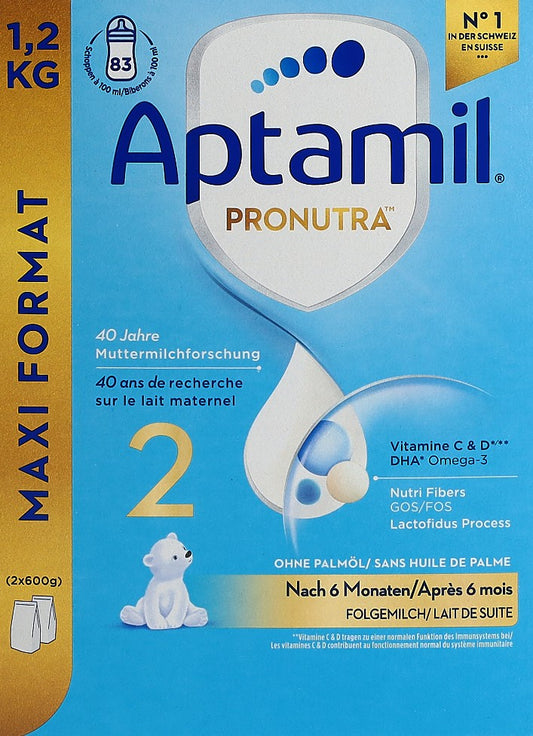 APTAMIL PRONUTRA 2 Maxi Format Ds 1200 g
