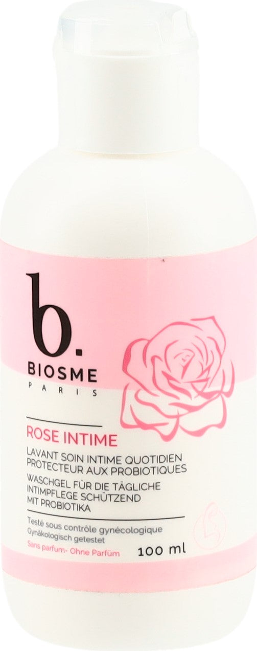 BIOSME Waschgel Intimpflege Rose probiotika 100 ml