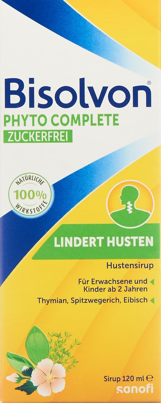 BISOLVON Phyto Compl sugar free Hustensirup 120 ml