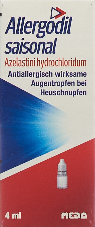 ALLERGODIL saisonal Gtt Opht Fl 4 ml