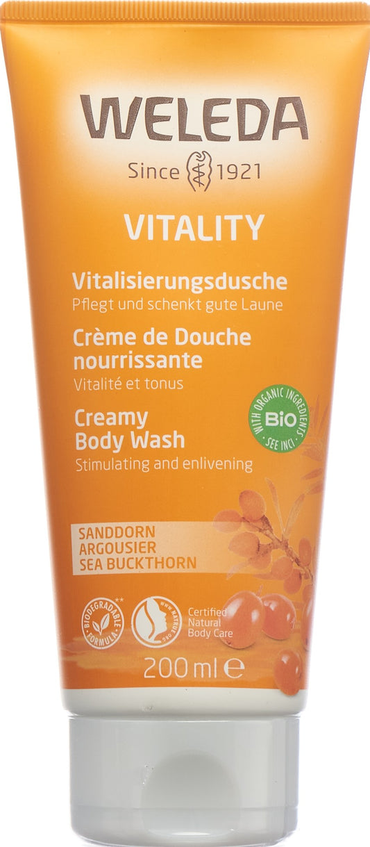 WELEDA Vitalisierungsdusche Sanddorn 200 ml