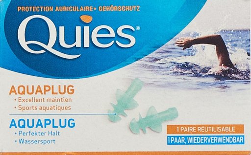 QUIES AQUAPLUG Wassergehörschutz 2 Stk