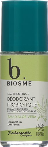 BIOSME Deo probiotisch Roll-on Eau aloe vera 50 ml