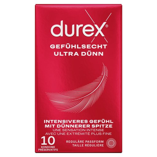 DUREX Gefühlsecht Ultra Präservativ 10 Stk
