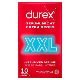 DUREX Gefühlsecht XXL Präservativ 10 Stk