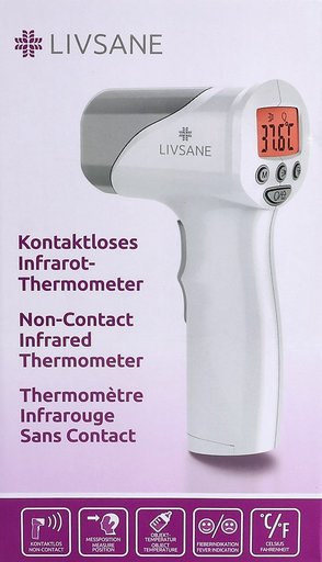 LIVSANE Kontaktloses Infrarot-Thermomet