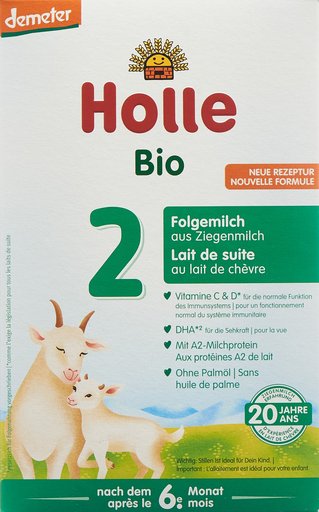 HOLLE Bio-Folgemilch 2 Ziegenmilch (n) 400 g