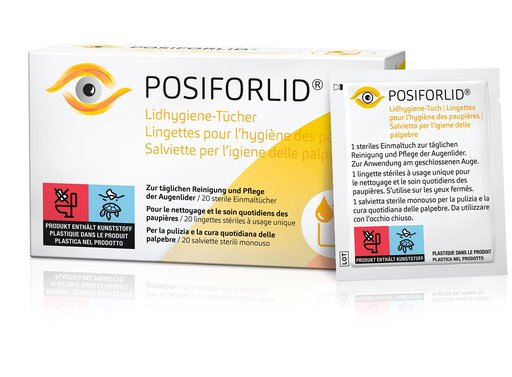 POSIFORLID Lidhygiene Tücher 20 Stk