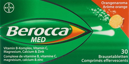 BEROCCA MED Brausetabl Orangenaroma 30 Stk