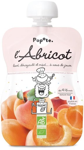 POPOTE Quetschie Aprikose Bio 120 g