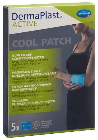 DERMAPLAST Active Cool Patch 10x14cm 5 Stk